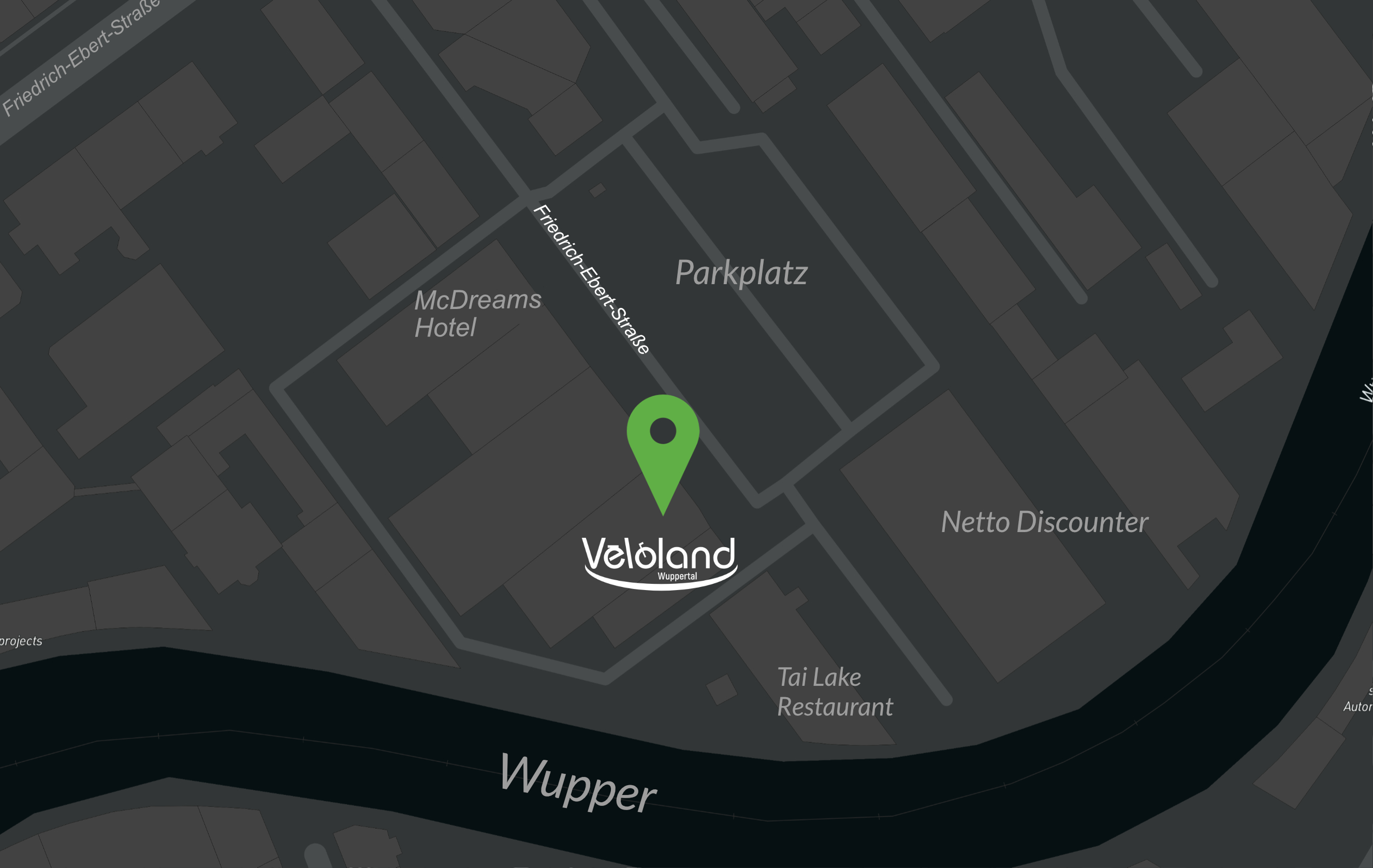 Anfahrtsskizze_Veloland-Wuppertal_Logo